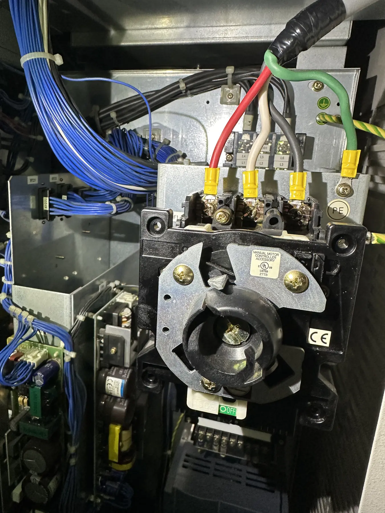 工作機械電源工事